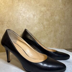 Cole Haan Black Leather Heels